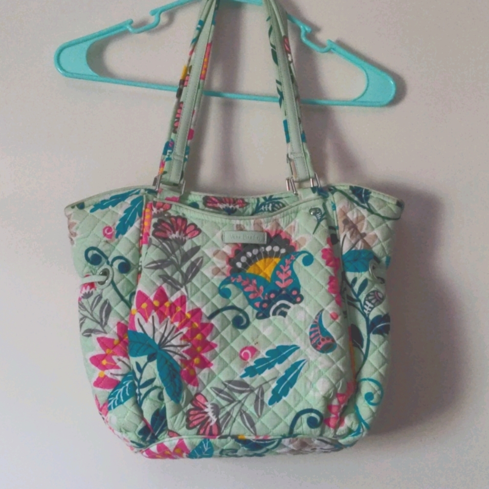 Vera Bradley purse and matching wristlet wallet